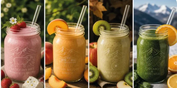 Les smoothies de la carte